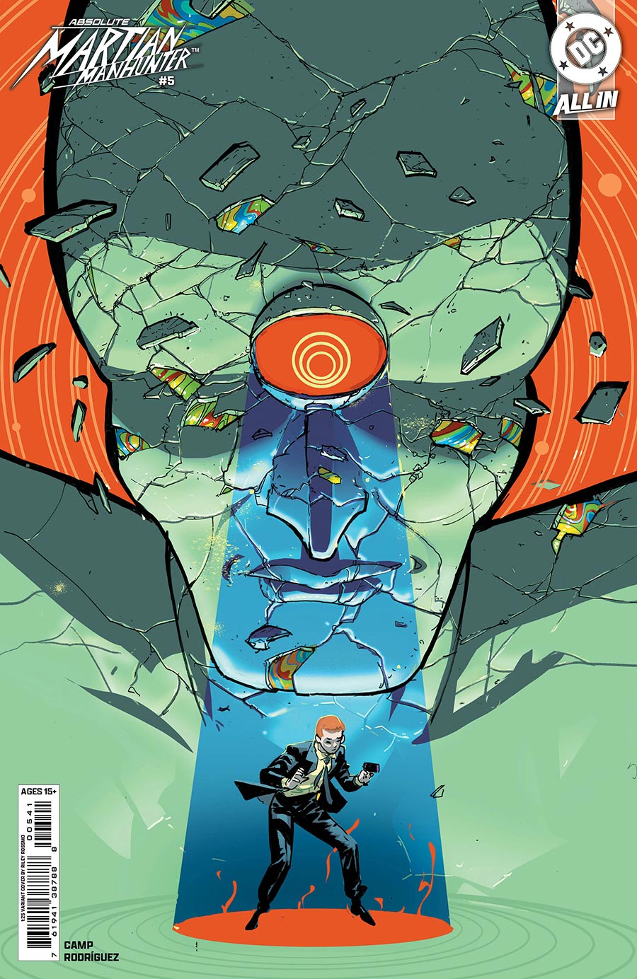 Absolute Martian Manhunter #5 Cover D Incentive Riley Rossmo Card Stock Variant Cover (DC All In)