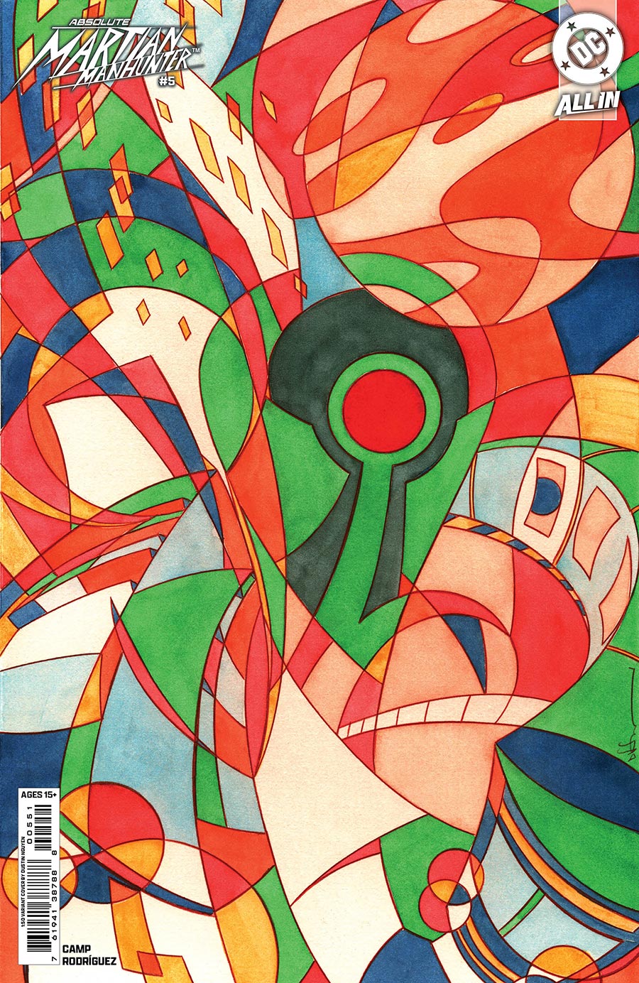 Absolute Martian Manhunter #5 Cover E Incentive Dustin Nguyen Card Stock Variant Cover (DC All In)