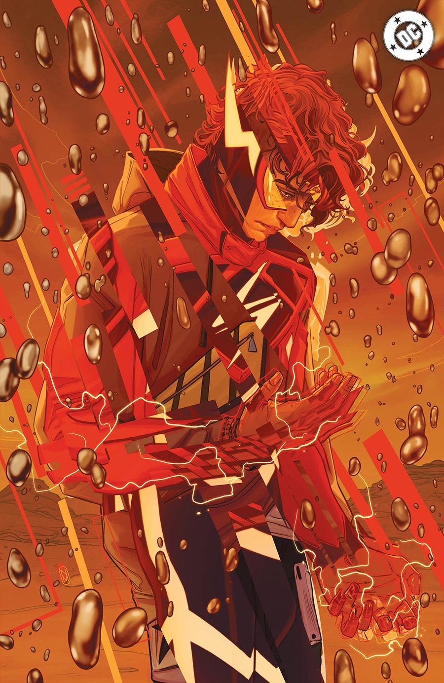 Absolute Flash #5 Cover D Incentive Nimit Malavia Virgin Card Stock Variant Cover (DC All In)
