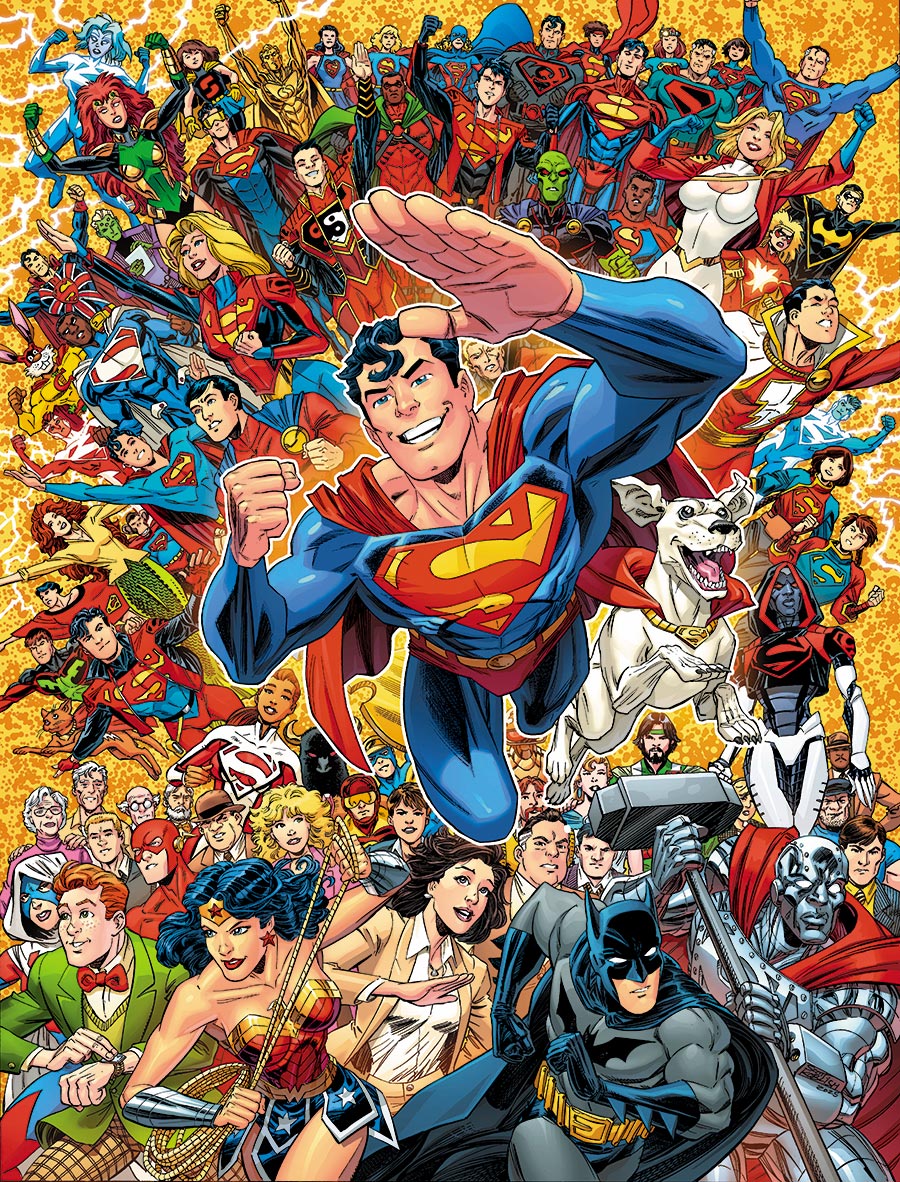 Superman Treasury 2025 Hero For All #1 (One Shot) Cover C Variant Scott Koblish Wraparound Cover (DC All In)