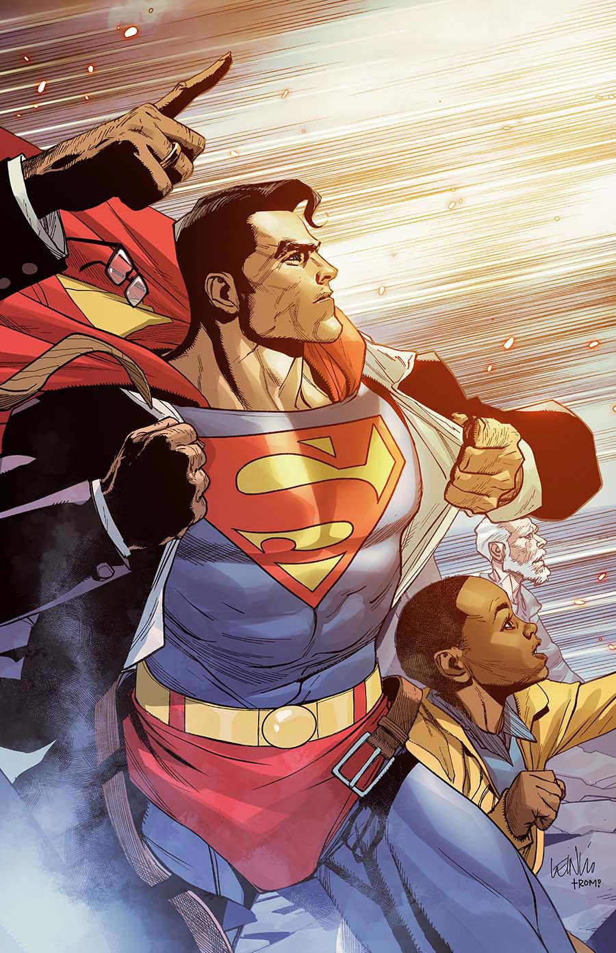 Superman Unlimited #3 Cover B Variant Leinil Francis Yu Card Stock Cover (DC All In)