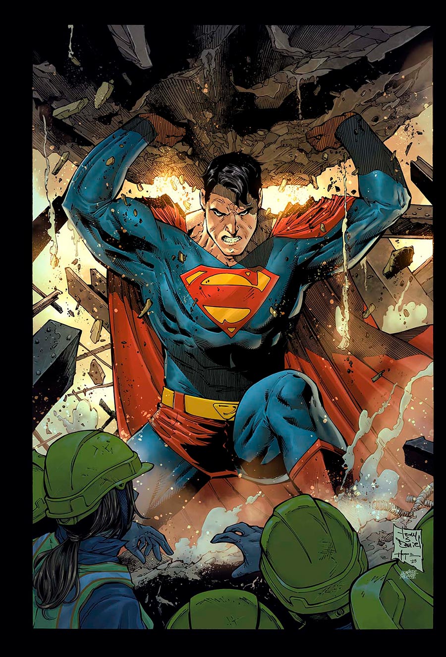 Superman Unlimited #3 Cover C Variant Tony S Daniel Card Stock Cover (DC All In)