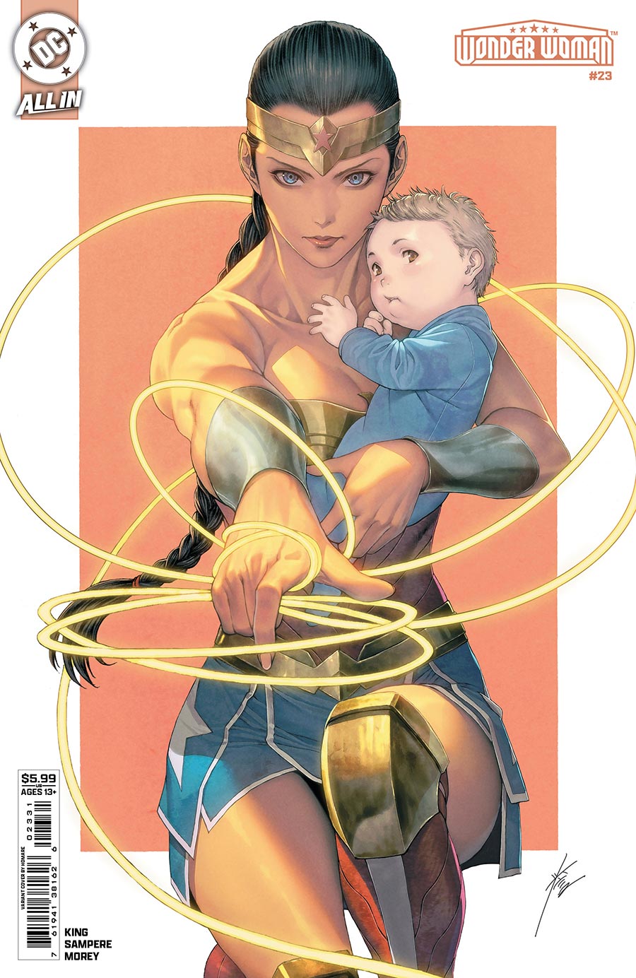 Wonder Woman Vol 6 #23 Cover C Variant Homare Card Stock Cover (DC All In)