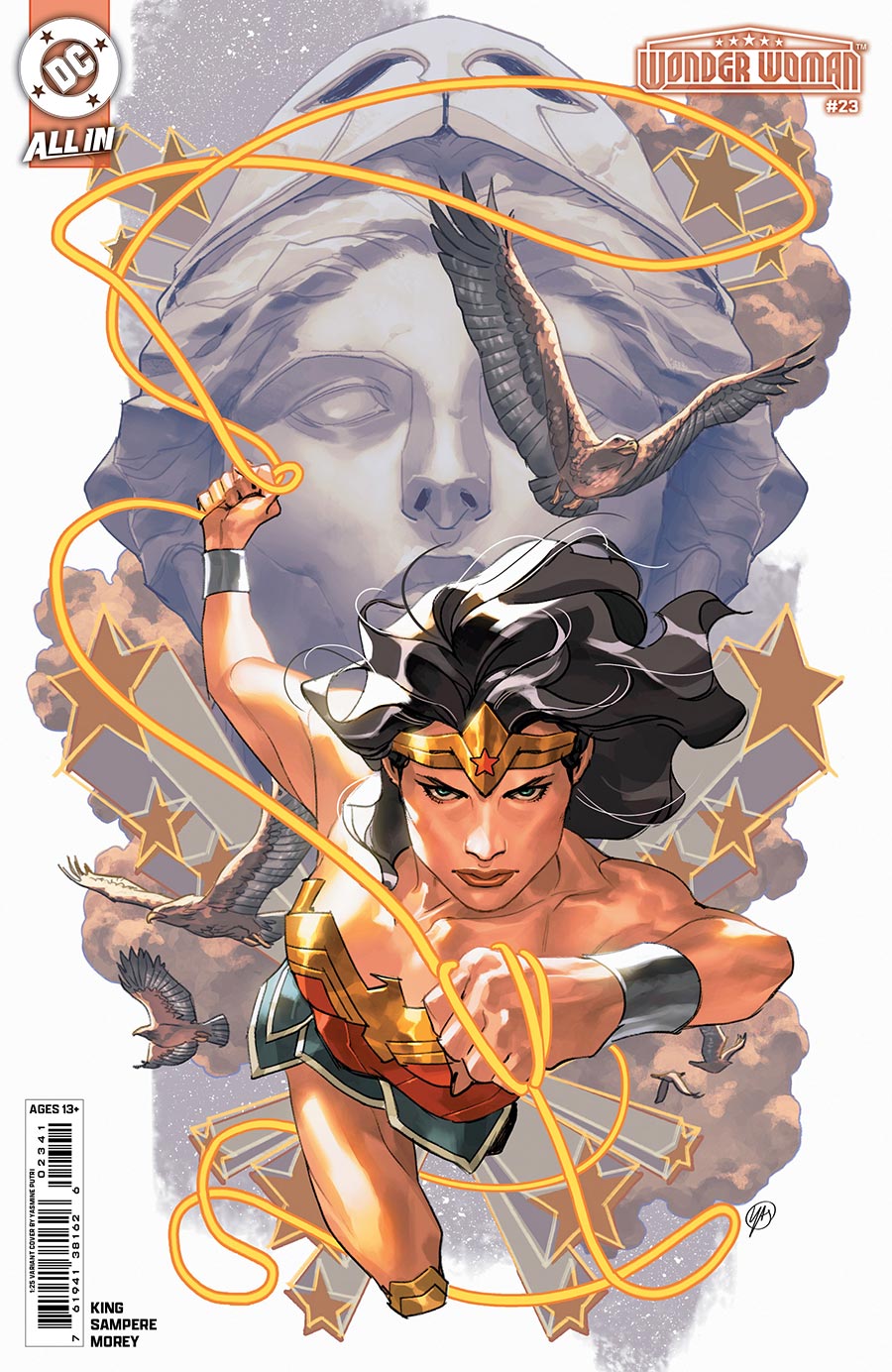Wonder Woman Vol 6 #23 Cover E Incentive Yasmine Putri Card Stock Variant Cover (DC All In)
