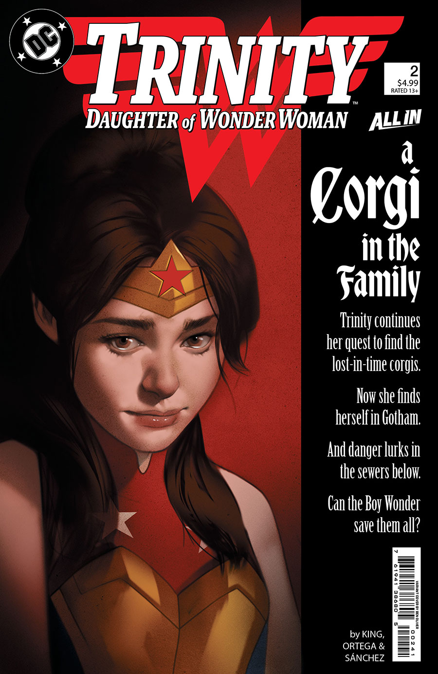Trinity Daughter Of Wonder Woman #2 Cover B Variant Ben Oliver Card Stock Cover (DC All In)