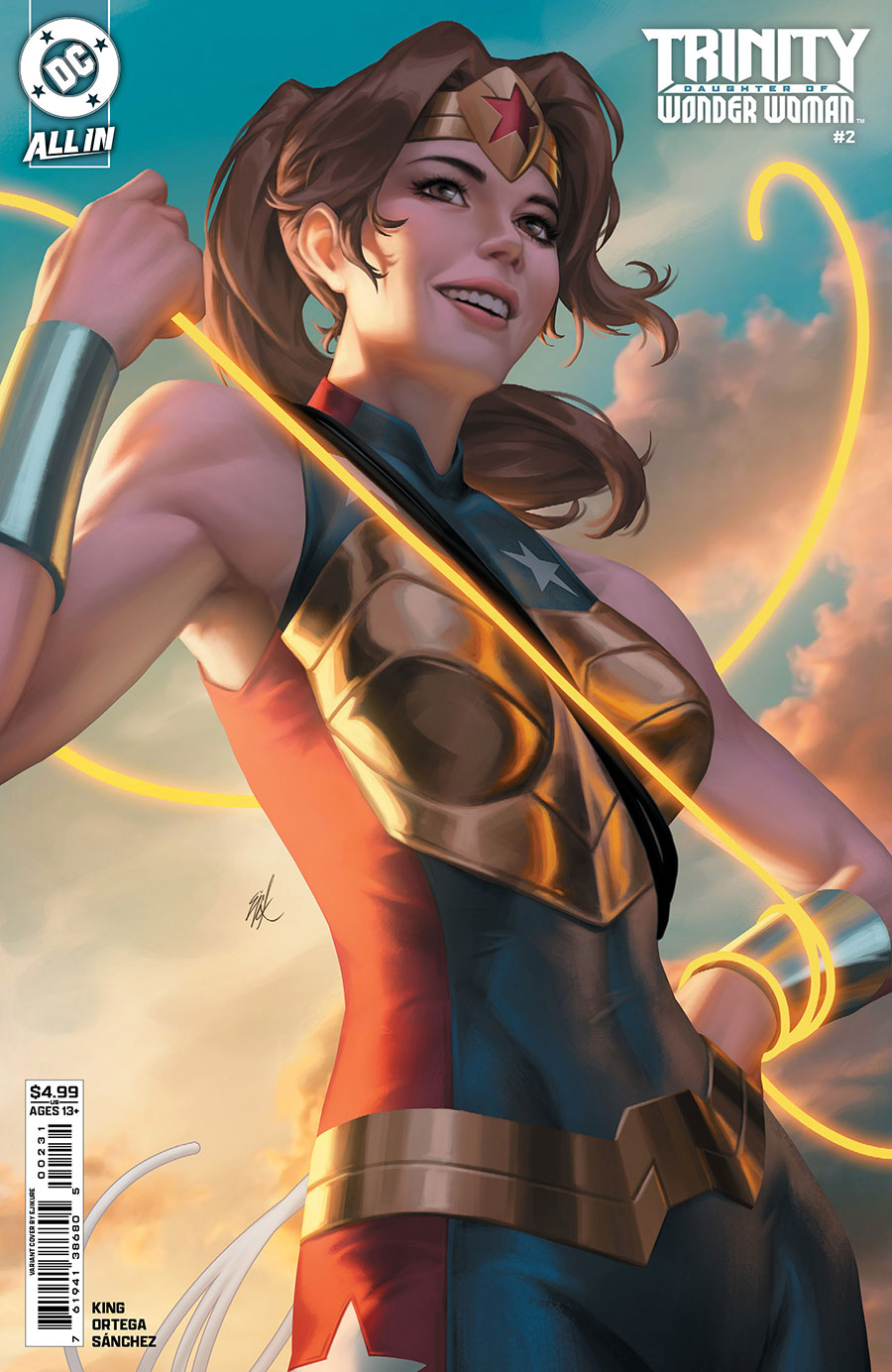 Trinity Daughter Of Wonder Woman #2 Cover C Variant Ejikure Card Stock Cover (DC All In)