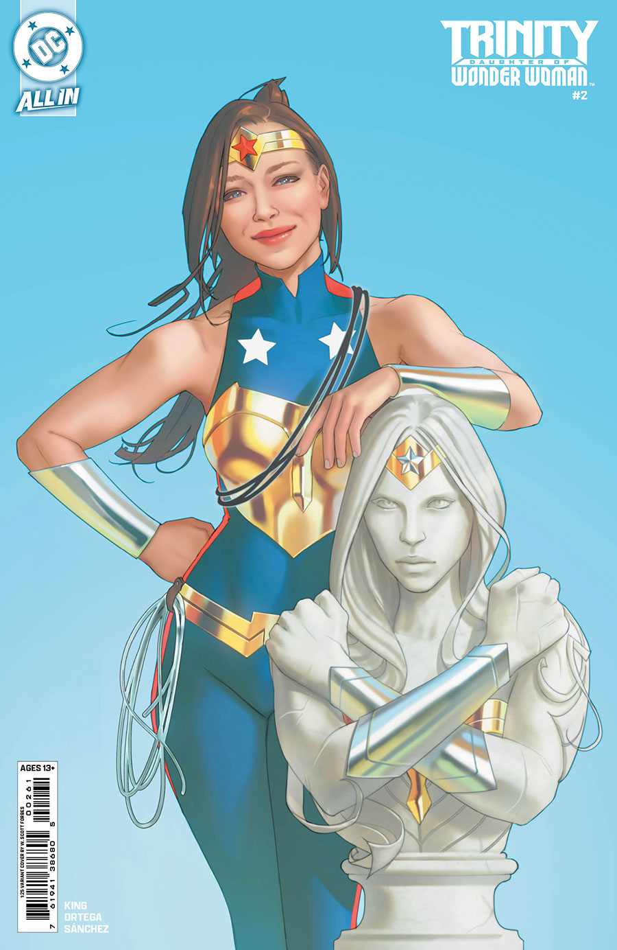 Trinity Daughter Of Wonder Woman #2 Cover E Incentive W Scott Forbes Card Stock Variant Cover (DC All In)