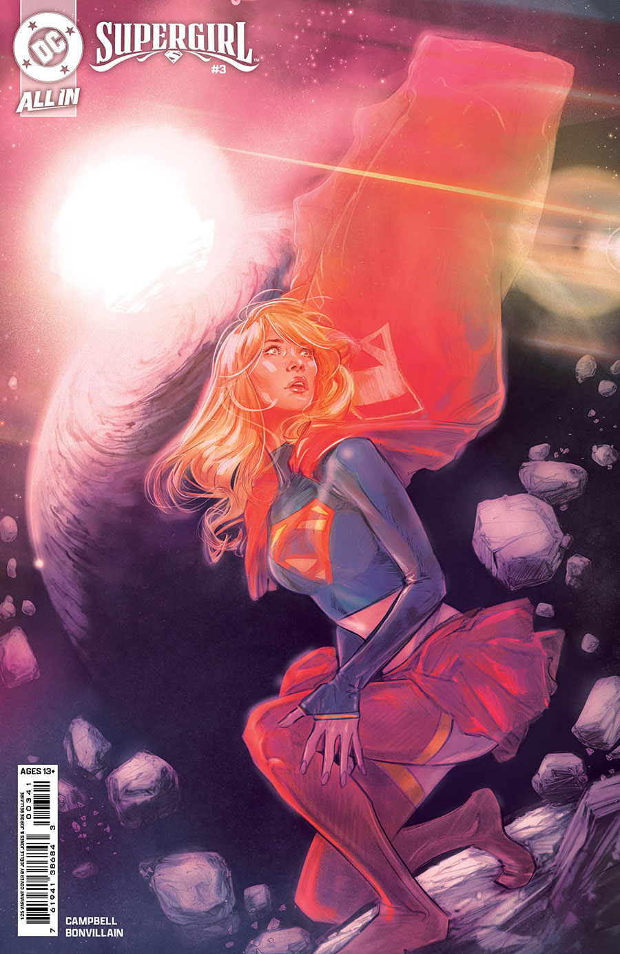 Supergirl Vol 8 #3 Cover D Incentive Joelle Jones Card Stock Variant Cover (DC All In)
