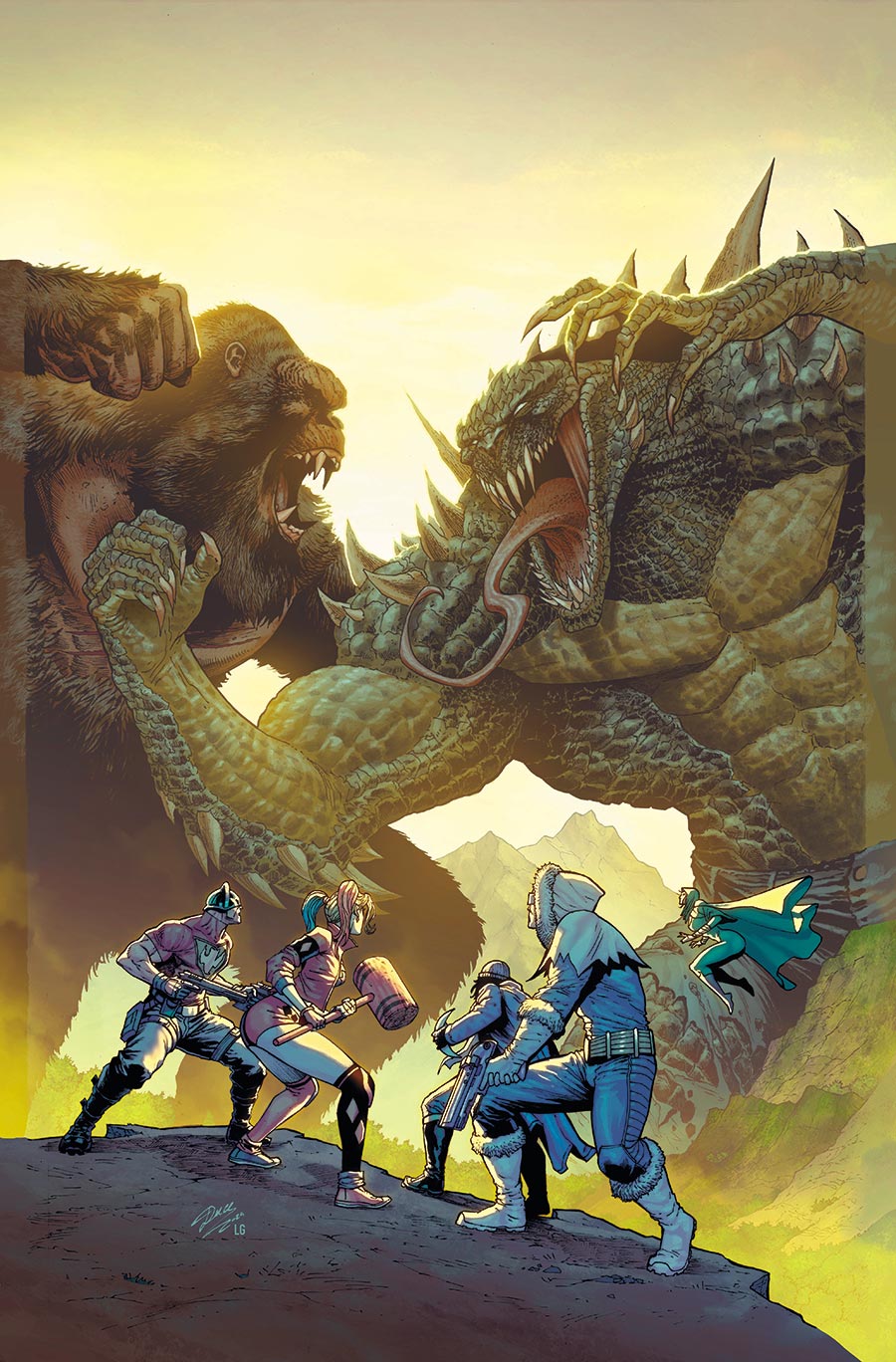 Justice League vs Godzilla vs Kong 2 #2 Cover A Regular Christian Duce Cover