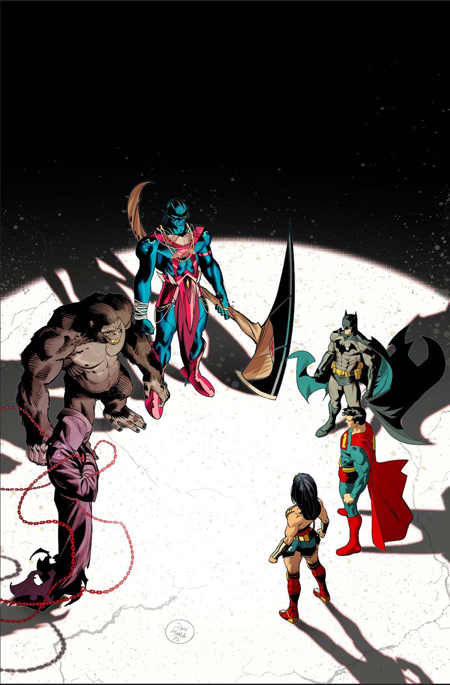 Justice League Unlimited #9 Cover A Regular Dan Mora Cover (DC All In)(We Are Yesterday Epilogue)