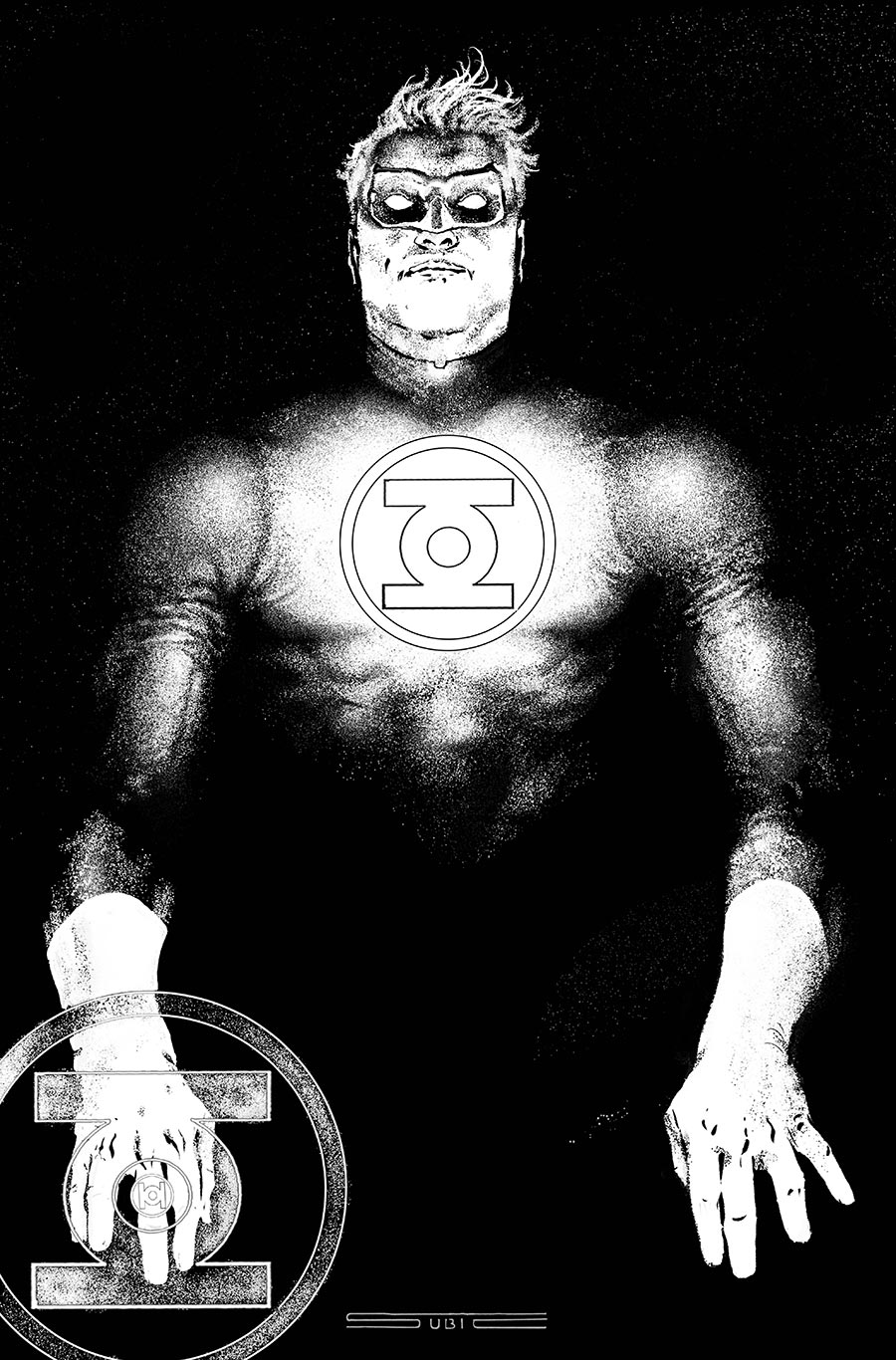 Green Lantern Vol 8 #25 Cover F Variant Stevan Subic Glow-In-The-Dark Foil Cover (DC All In)(Starbreaker Supremacy Part 1)