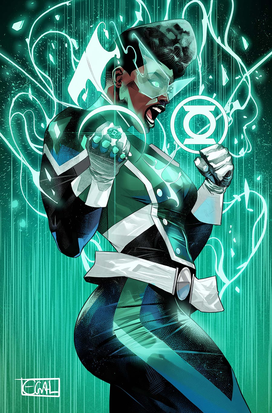 Green Lantern Corps Vol 4 #6 Cover B Variant Edwin Galmon Card Stock Cover (DC All In)