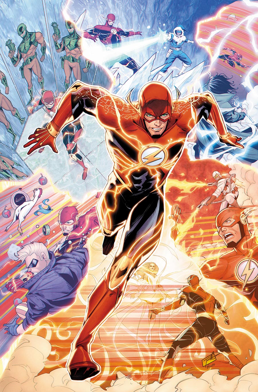 Flash Vol 6 #23 Cover C Variant Travis Mercer Card Stock Cover (DC All In)