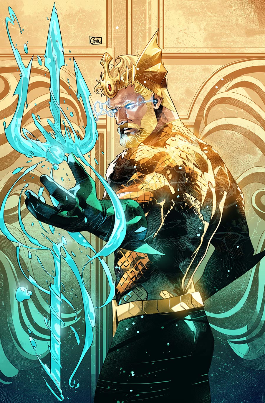 Aquaman Vol 7 #7 Cover B Variant Edwin Galmon Card Stock Cover (DC All In)