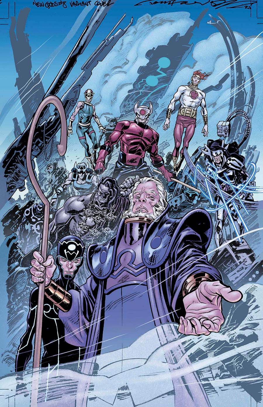 New Gods Vol 5 #8 Cover C Variant Tom Fowler Card Stock Cover (DC All In)