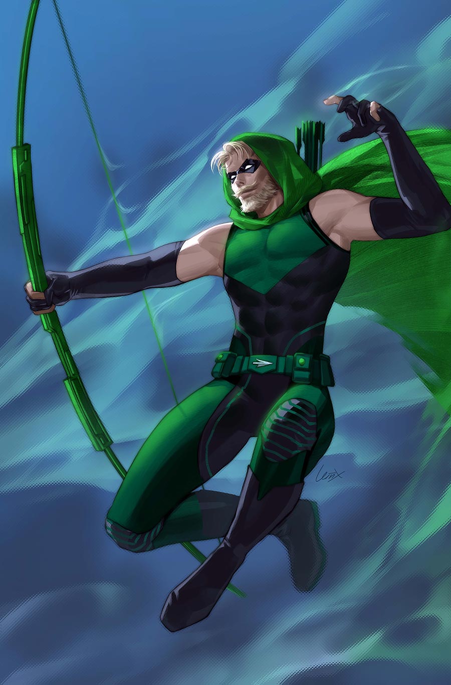Green Arrow Vol 8 #26 Cover B Variant Lesley Leirix Li Card Stock Cover (DC All In)
