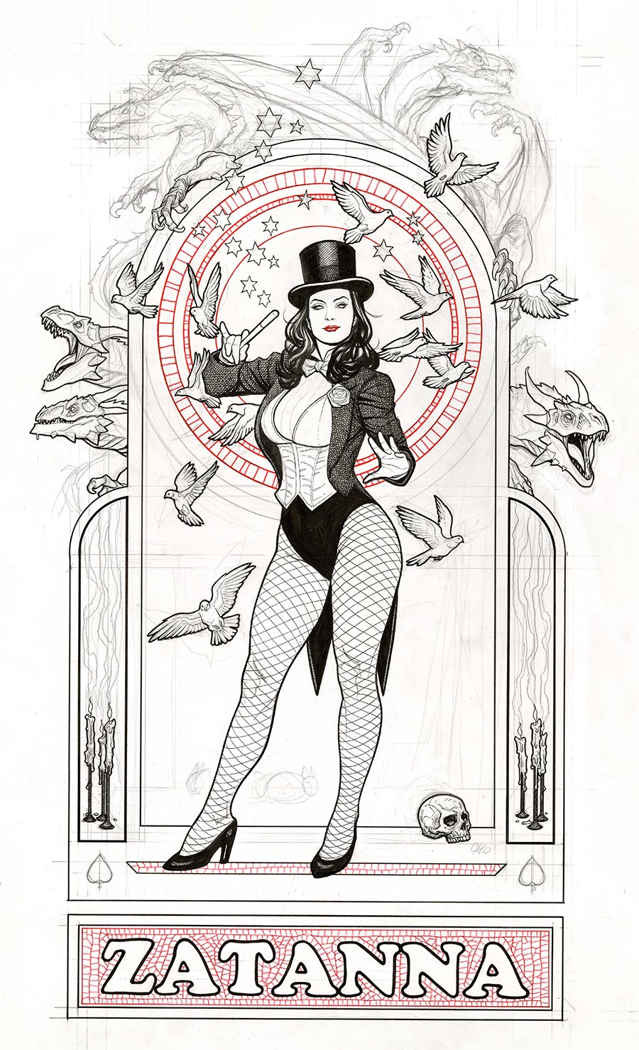 Zatanna Vol 3 #6 Cover B Variant Frank Cho Card Stock Cover (DC All In)