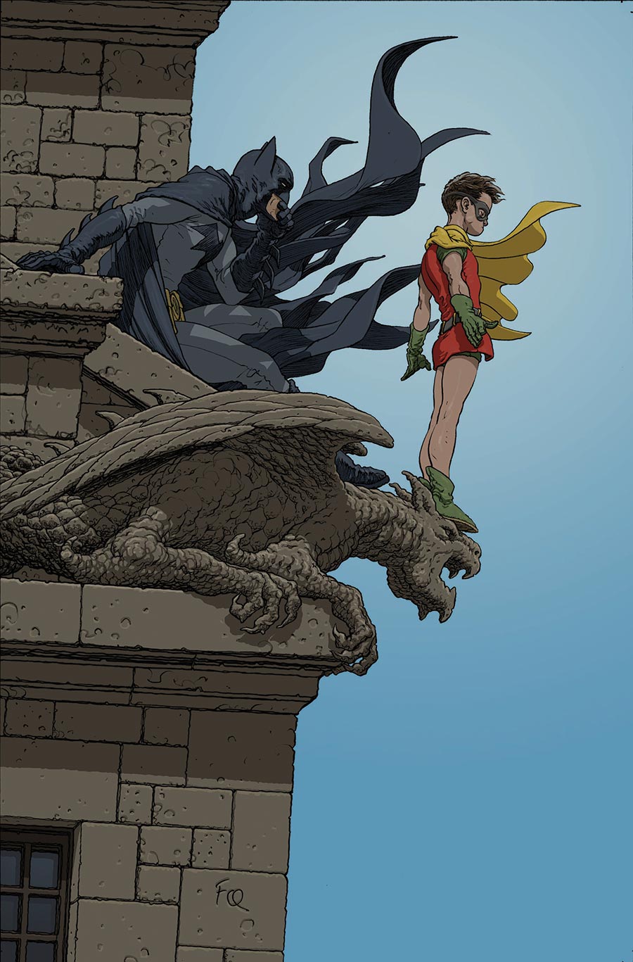Batman And Robin Year One #9 Cover C Variant Frank Quitely Card Stock Cover