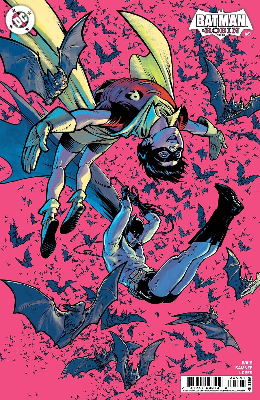 Batman And Robin Year One #9 Cover D Incentive Rebekah Isaacs Card Stock Variant Cover