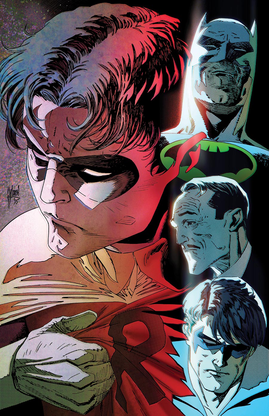 Robin & Batman Jason Todd #2 Cover C Variant Guillem March Cover