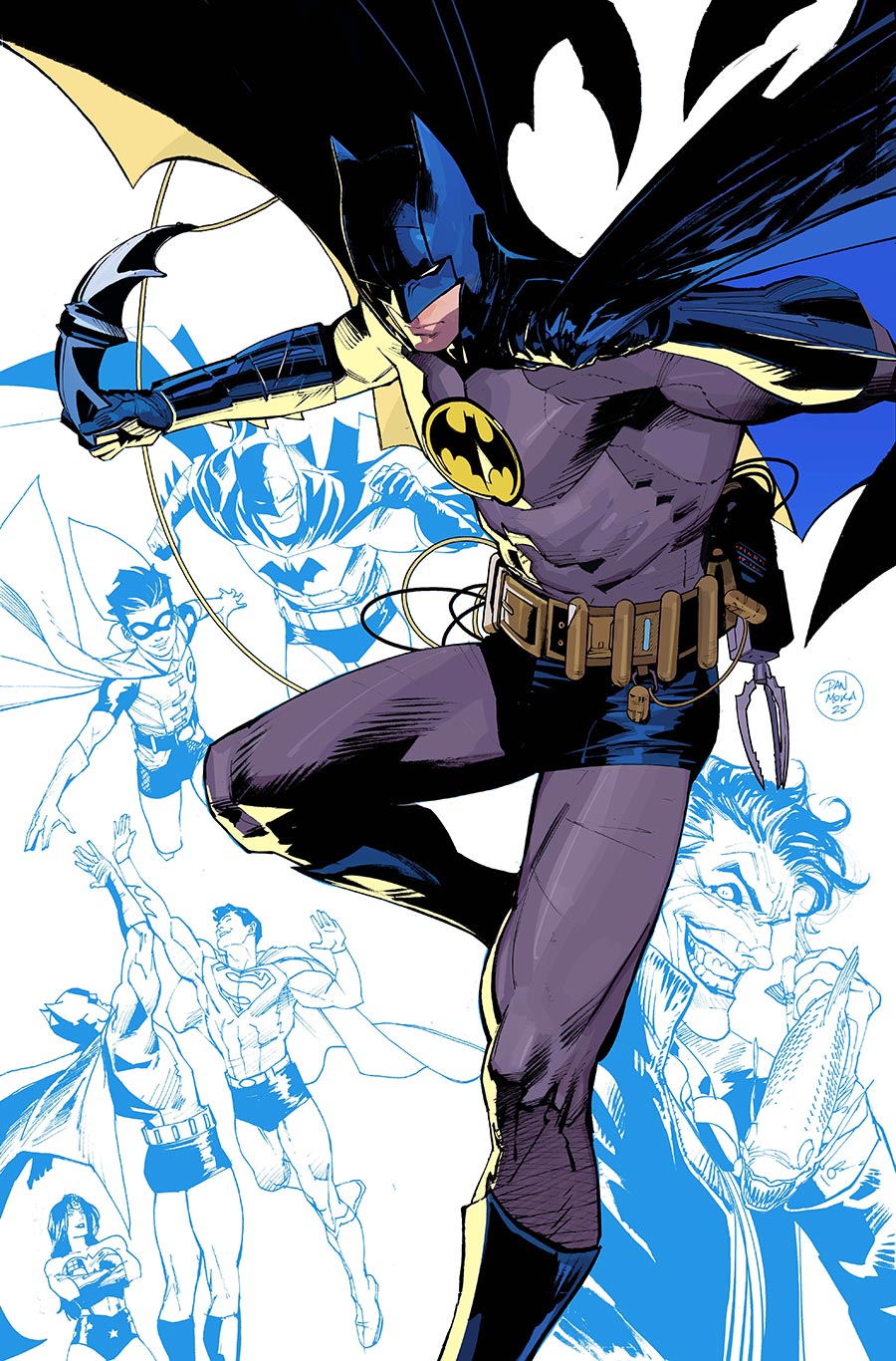 New History Of The DC Universe #2 Cover B Variant Dan Mora Card Stock Cover