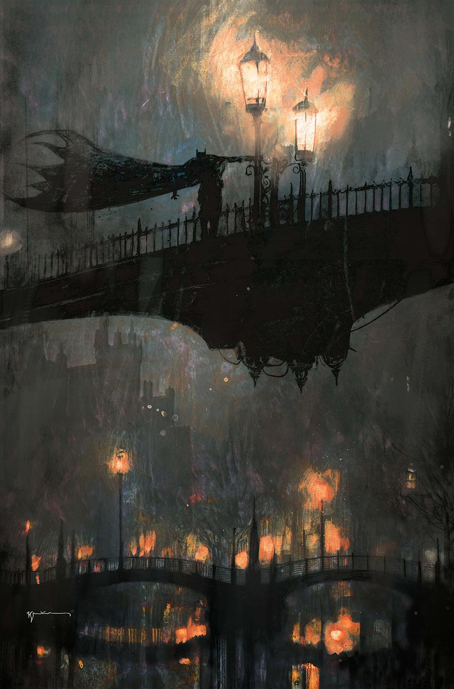 Batman Gotham By Gaslight A League For Justice #1 Cover C Variant Bill Sienkiewicz Card Stock Cover