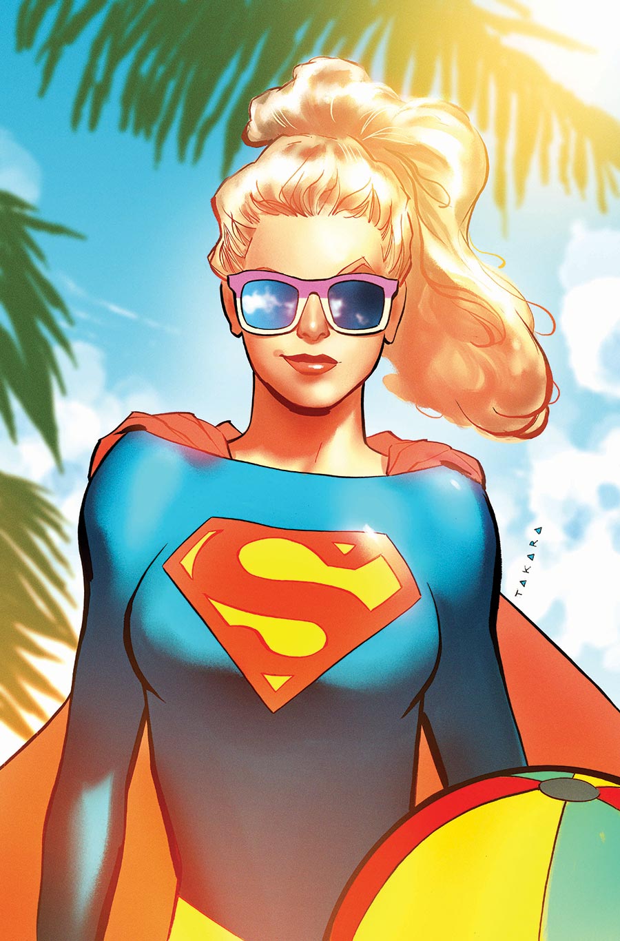 DCs Kal-El-Fornia Love #1 (One Shot) Cover B Variant Marcio Takara Cover