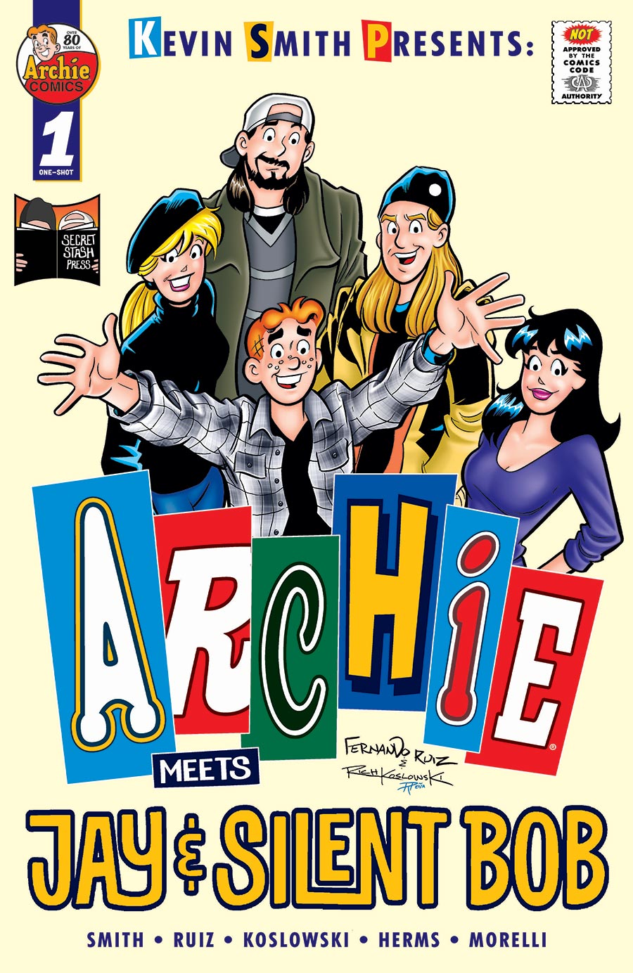 Archie Meets Jay & Silent Bob #1 (One Shot) Cover A Regular Fernando Ruiz Rich Koslowski & Rosario Tito Pena Cover