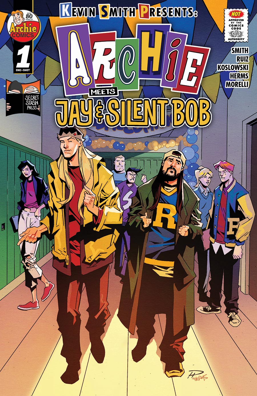 Archie Meets Jay & Silent Bob #1 (One Shot) Cover D Variant Phil Hester & Matt Herms Cover