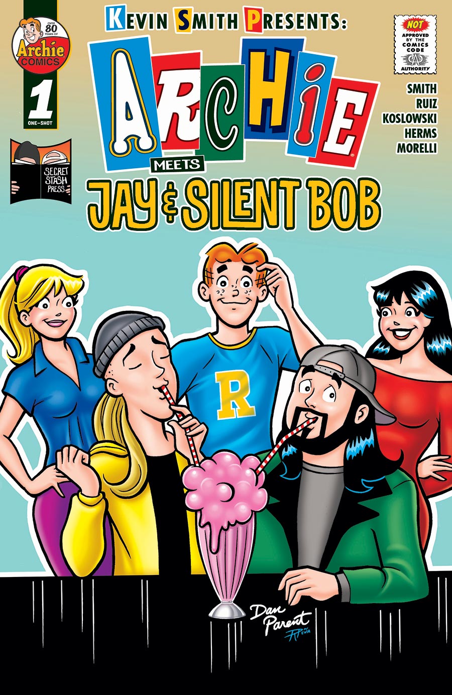 Archie Meets Jay & Silent Bob #1 (One Shot) Cover E Variant Dan Parent Cover