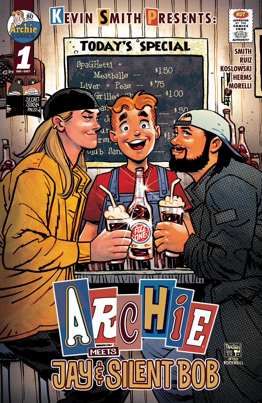 Kevin Smith Presents Archie Meets Jay & Silent Bob #1 (One Shot) Cover G Incentive Dan Panosian Variant Cover