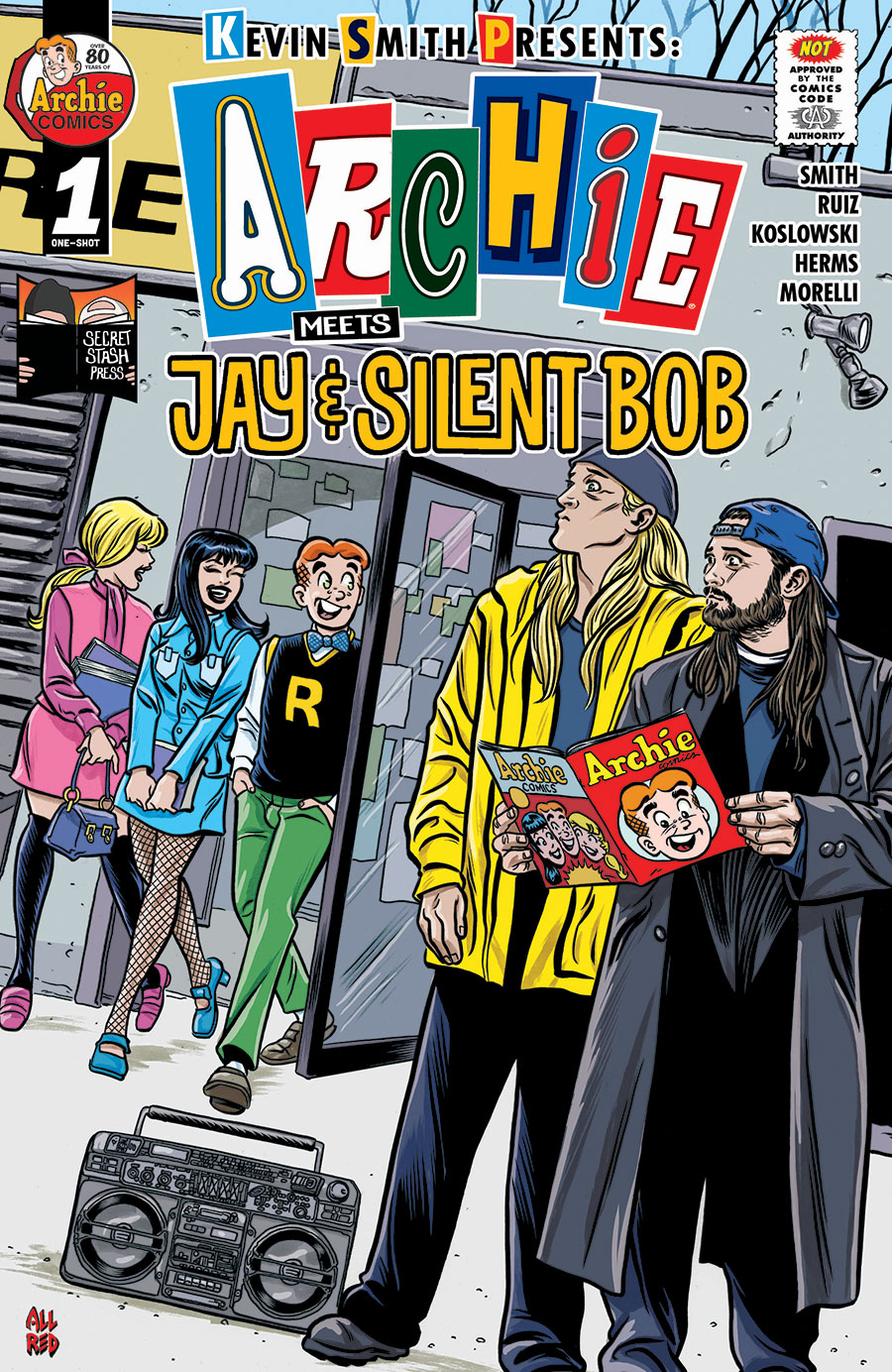 Kevin Smith Presents Archie Meets Jay & Silent Bob #1 (One Shot) Cover H Incentive Michael Allred Variant Cover