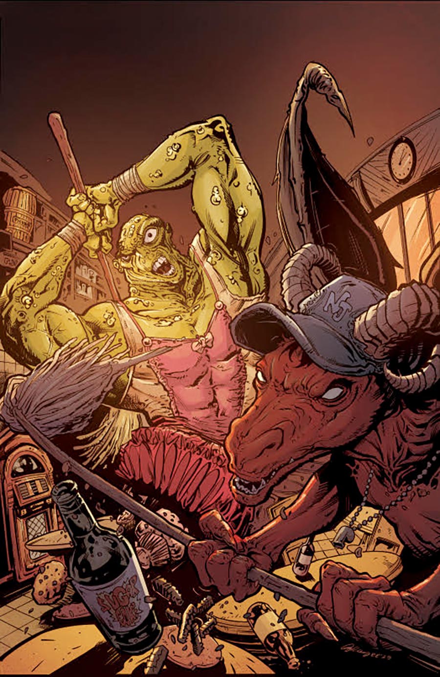 Toxie Team Up #2 Cover B Variant Ryan Kelly Cover