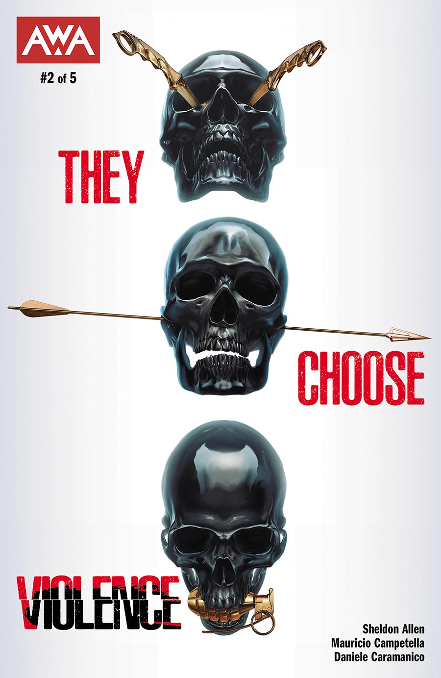 They Choose Violence #2 Cover A Regular Rahzzah Cover