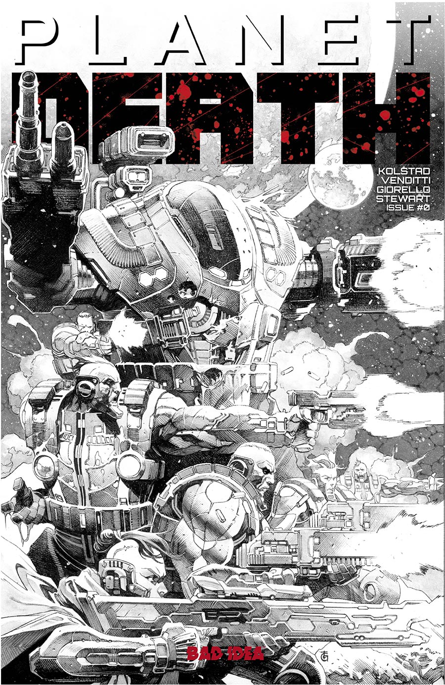 Planet Death #0 Cover C 2nd Ptg