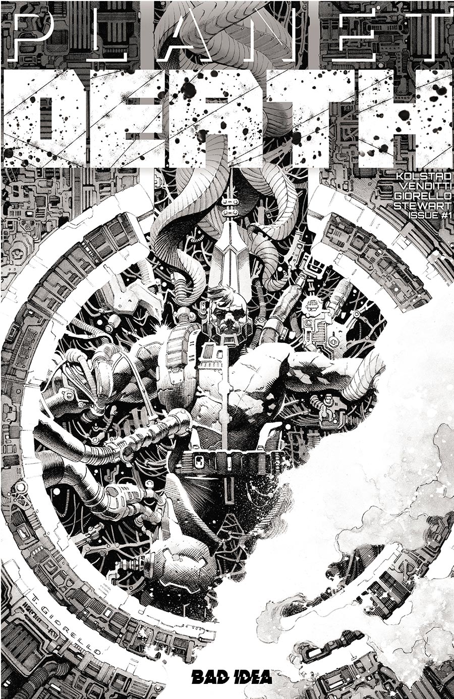 Planet Death #1 Cover A Regular Tomas Giorello Cover