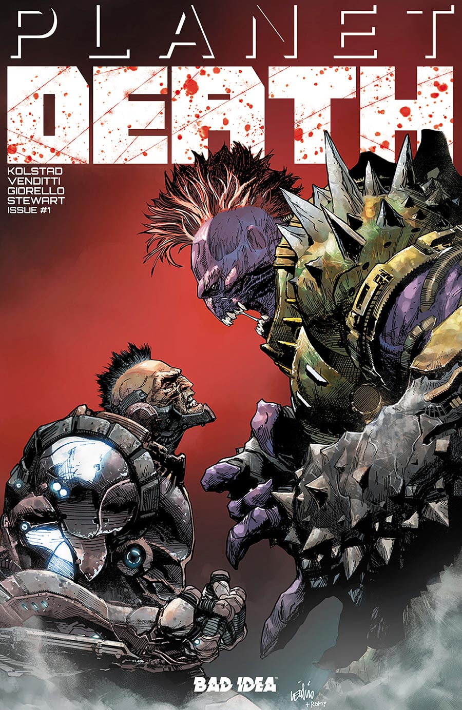 Planet Death #1 Cover B Variant Leinil Francis Yu Cover