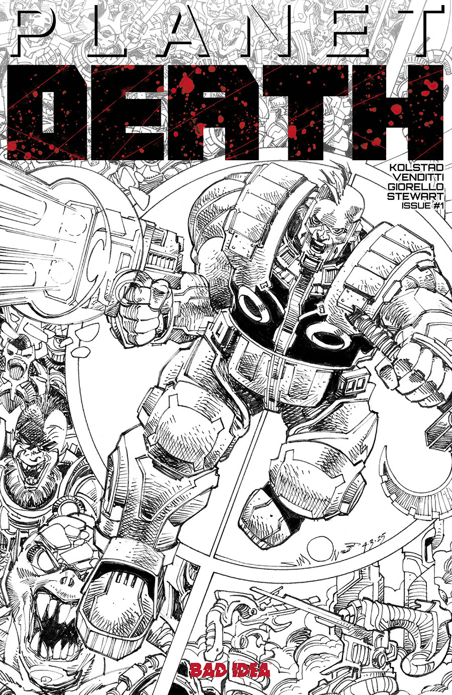 Planet Death #1 Cover F Incentive Walter Simonson Variant Cover