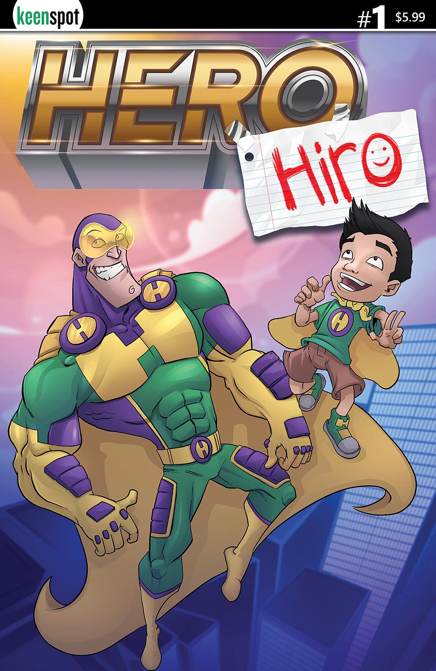 Hero Hiro #1 Cover A Regular Michael Adams Cover