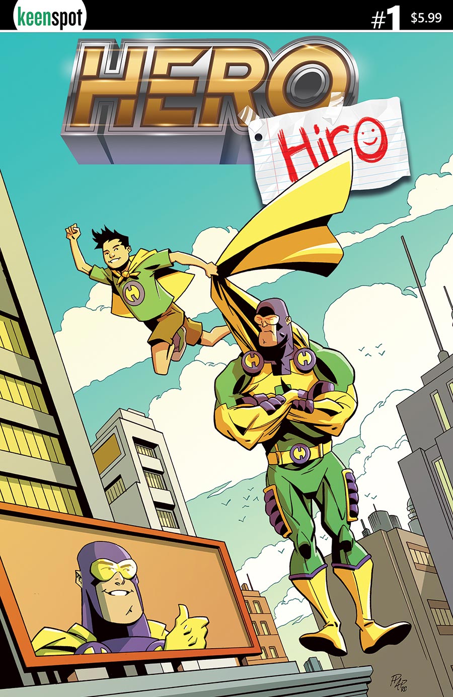 Hero Hiro #1 Cover B Variant Phil Hester & Ande Parks Cover