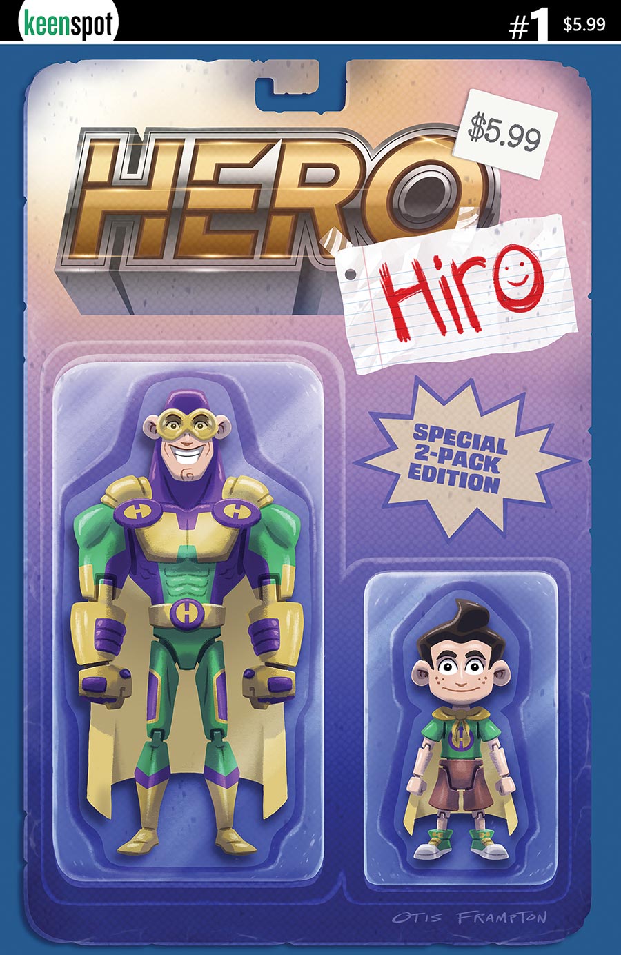 Hero Hiro #1 Cover C Variant Otis Frampton Cover