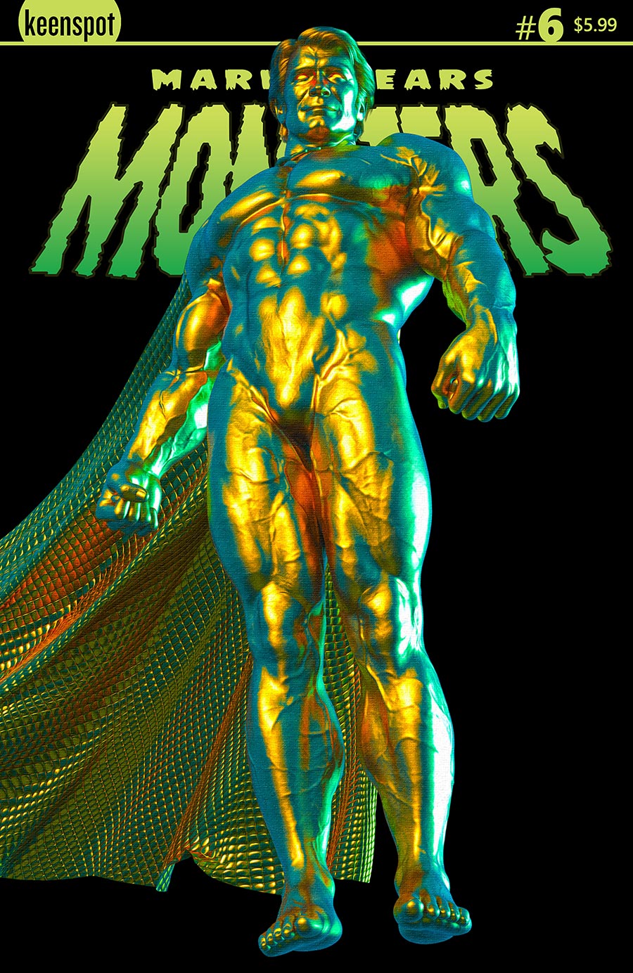 Mark Spears Monsters #6 Cover A Regular Mark Spears The Golden Man Cover