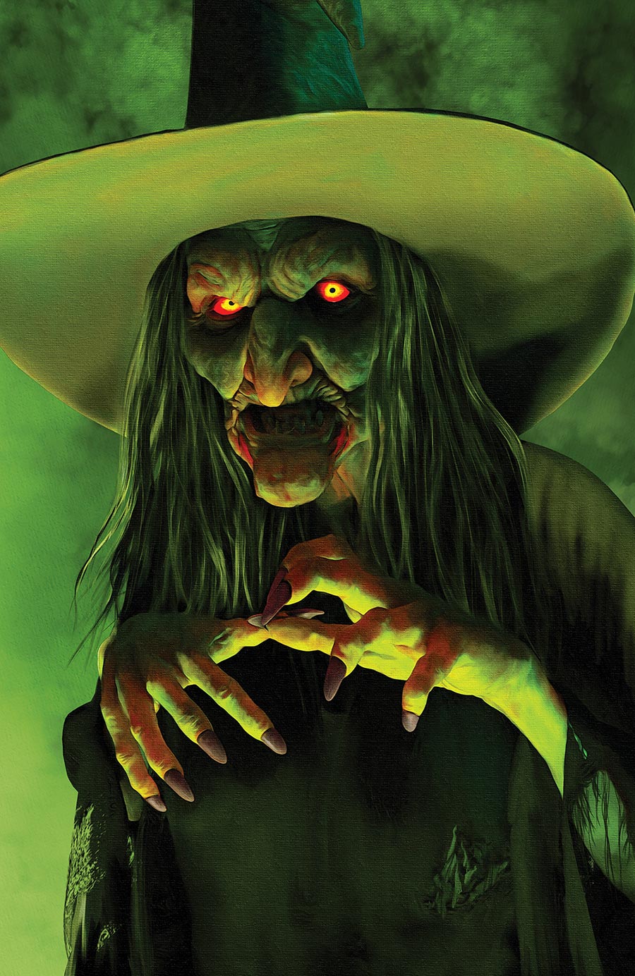 Mark Spears Monsters #6 Cover D Incentive Mark Spears The Witch Holofoil Variant Cover