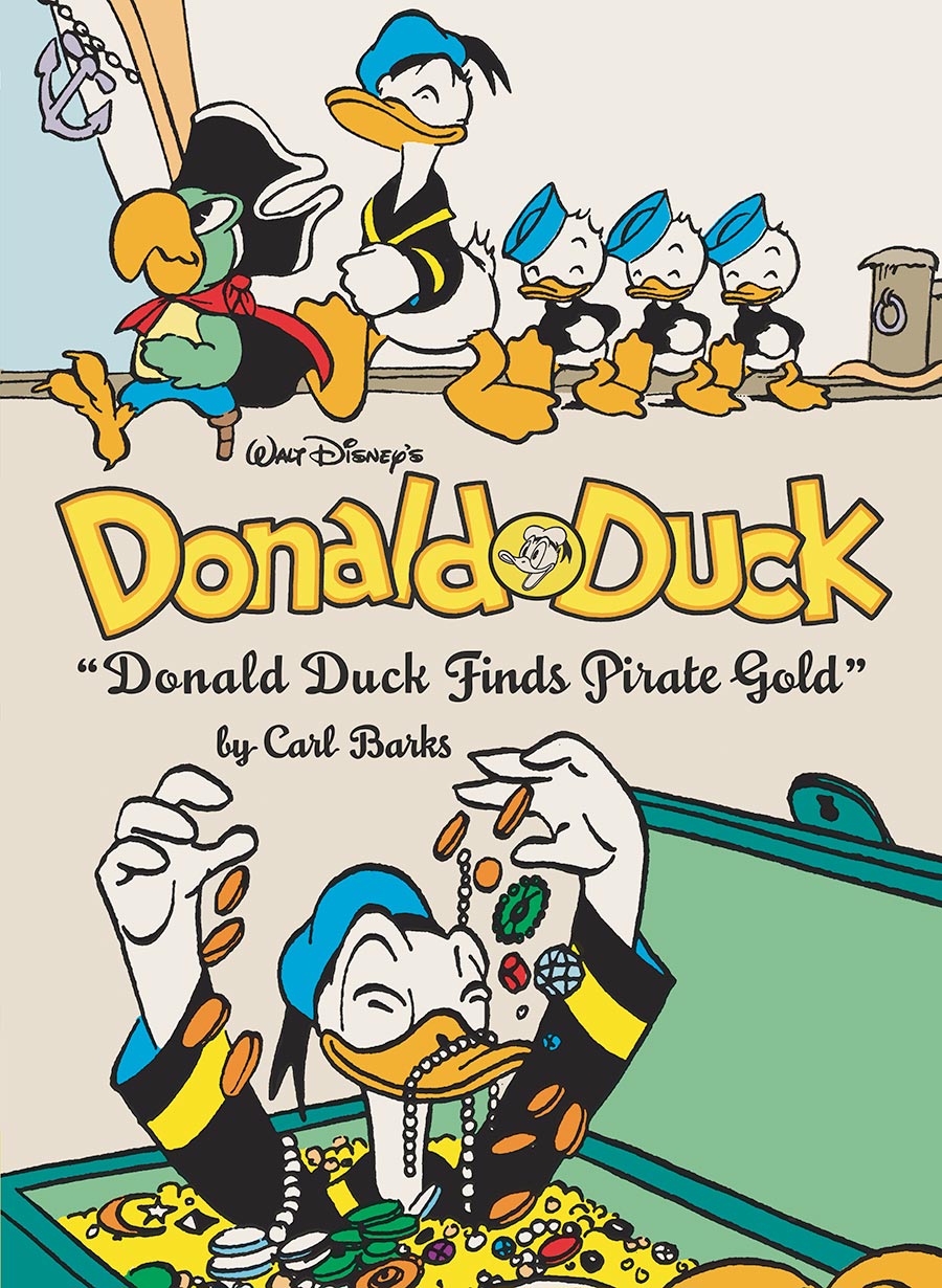 Complete Carl Barks Disney Library Vol 1 Walt Disneys Donald Duck Donald Duck Finds Pirate Gold HC