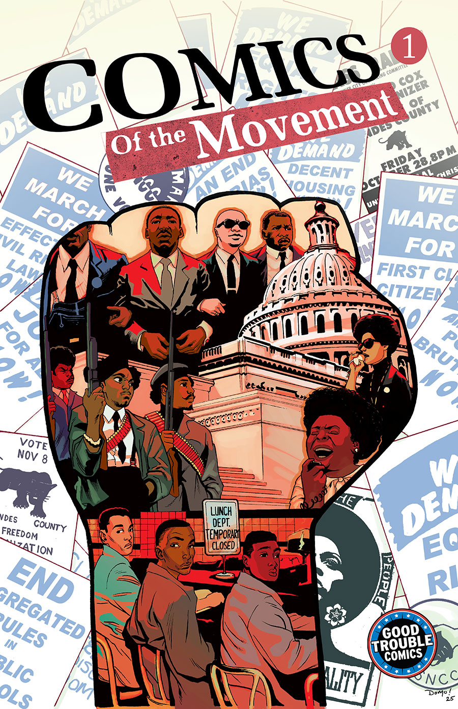 Comics Of The Movement #1 (One Shot) Cover A Regular Domo Stanton Cover
