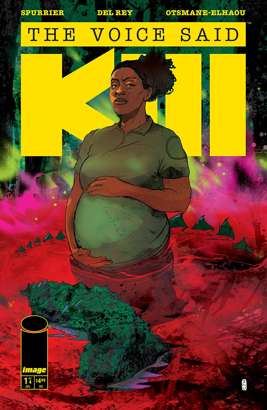 The Voice Said Kill #1 Cover B Incentive Christian Ward Variant Cover