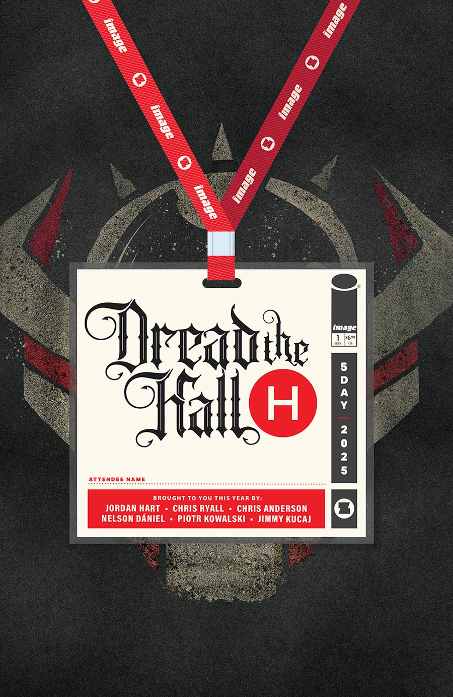 Dread The Hall H #1 (One Shot) Cover C Incentive Jordan Hart Variant Cover