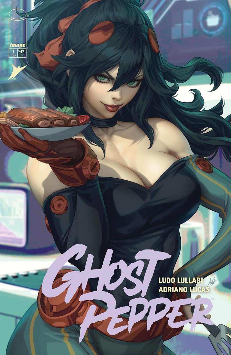 Ghost Pepper #1 Cover B Variant Stanley Artgerm Lau Cover