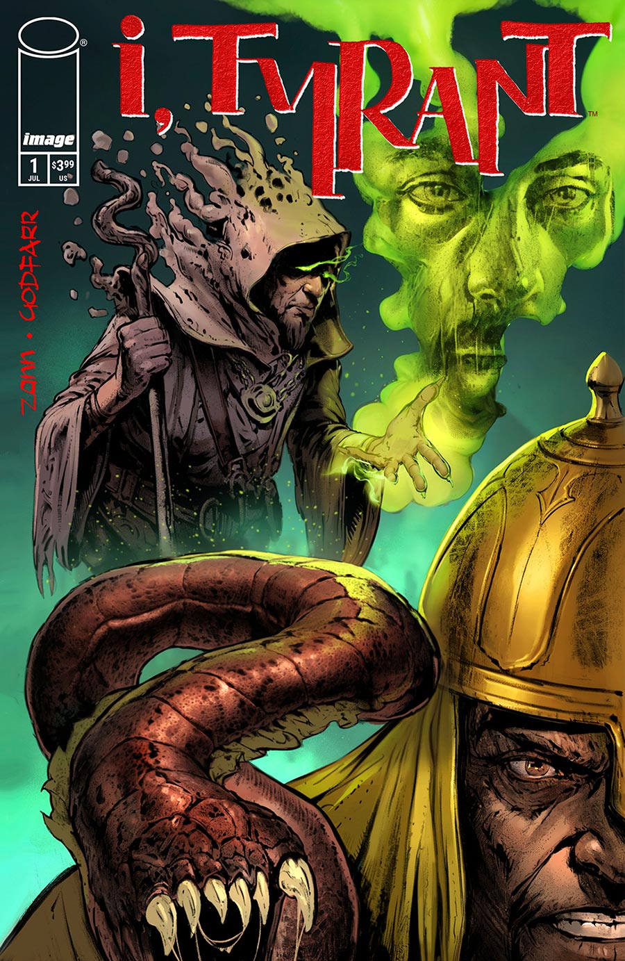 I Tyrant #1 Cover B Variant Godfarr Connecting Cover