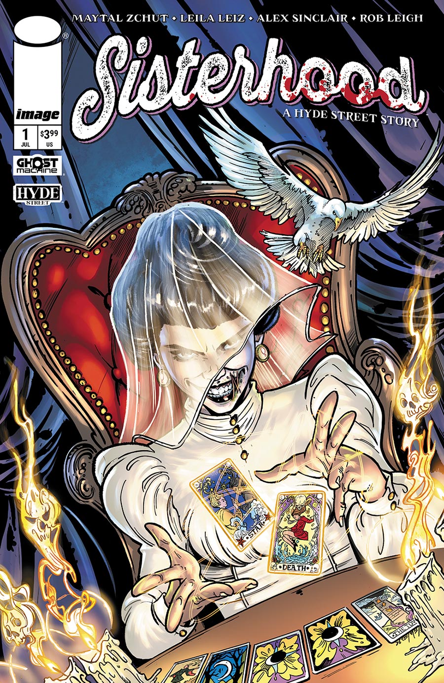 Sisterhood A Hyde Street Story #1 Cover A Regular Leila Leiz & Alex Sinclair Cover